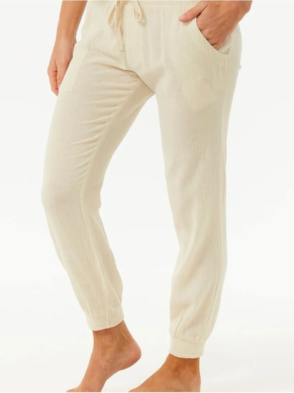 Rip Curl Cream Lightweight Classic Surf Pants - Picture 2 of 4